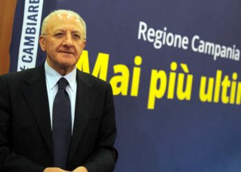 De Luca sul rischio della chiusura dei pronto soccorso in Campania. “I fondi son insufficienti”