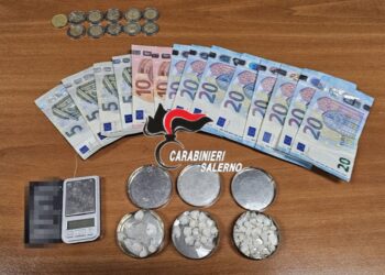 Scoperto con 50 dosi di cocaina: arrestato pusher a Scafati
