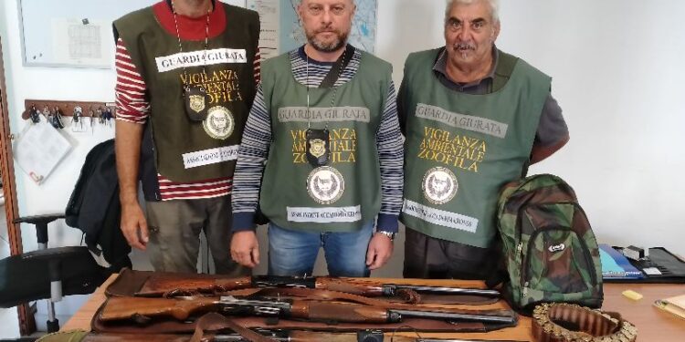 Operazione anti bracconaggio a Capaccio Paestum: tre persone denunciate