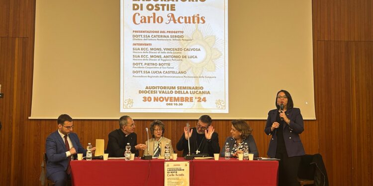 Un laboratorio di ostie nel carcere di Vallo della Lucania. Saranno realizzate dai detenuti