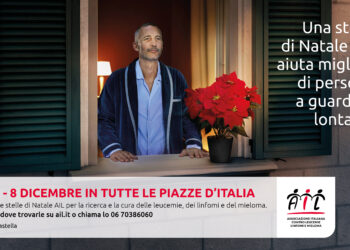 Ritorna l’iniziativa “Una stella di Natale per guardare lontano” promossa da AIL: il 6-7 e 8 dicembre
