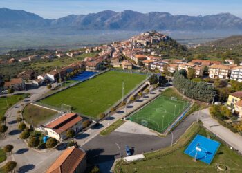 Inaugurato ad Atena il nuovo stadio comunale “Paolo Bognanni”