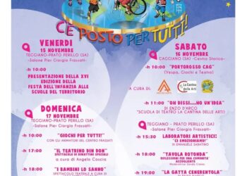 Tutto pronto per la “Festa dell’Infanzia” a Teggiano