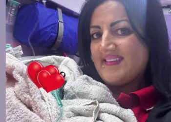 Gerarda, l’infermiera, e Luigi. I due angeli del 118 che hanno aiutato la bebè di San Gregorio Magno