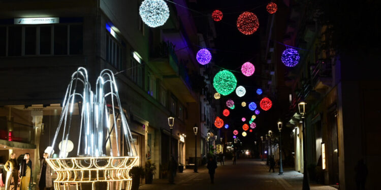 Salerno si riaccendono le Luci d’Artista ed è subito Natale