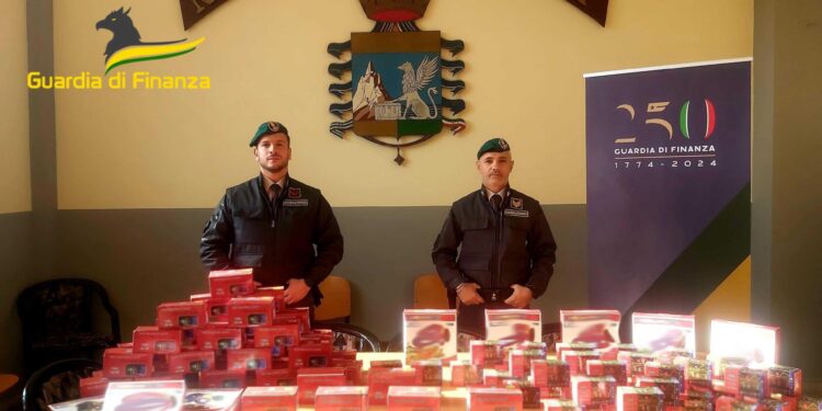 Sequestri di fuochi d’artificio in Campania: la Guardia di Finanza intensifica i controlli per il Capodanno