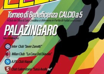 Tutto pronto per la prima edizione di “Clubito”: torneo di beneficenza calcio a 5 dei club tifosi del Vallo