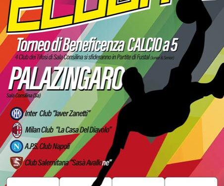 Tutto pronto per la prima edizione di “Clubito”: torneo di beneficenza calcio a 5 dei club tifosi del Vallo
