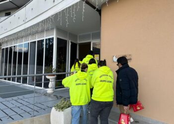 La Protezione Civile Sassano Gruppo Lucano festeggia il Natale insieme agli ospiti delle case di cura del comprensorio