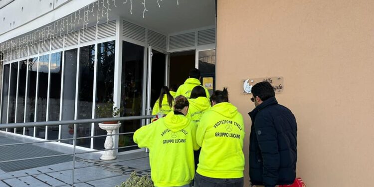 La Protezione Civile Sassano Gruppo Lucano festeggia il Natale insieme agli ospiti delle case di cura del comprensorio