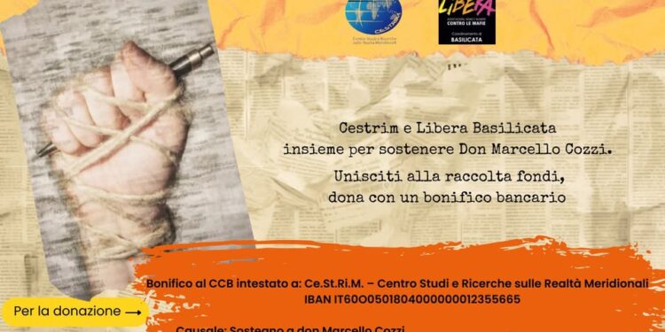 Sanzionato per una riflessione sul caso di Elisa Claps. Libera lancia una campagna in sostegno a Don Marcello Cozzi