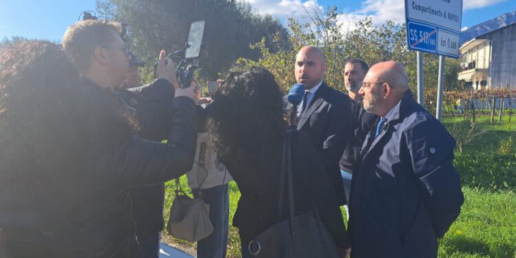 Sicurezza Stradale sulla SS18: sopralluogo del Sottosegretario Tullio Ferrante a Policastro