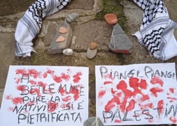 A Moliterno un presepe per non dimenticare il dramma palestinese