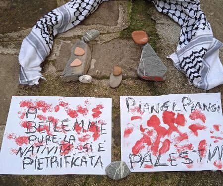 A Moliterno un presepe per non dimenticare il dramma palestinese