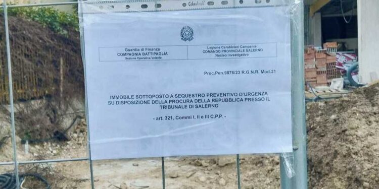 Sequestri preventivi a Battipaglia per abusivismo edilizio: indaga la Procura di Salerno