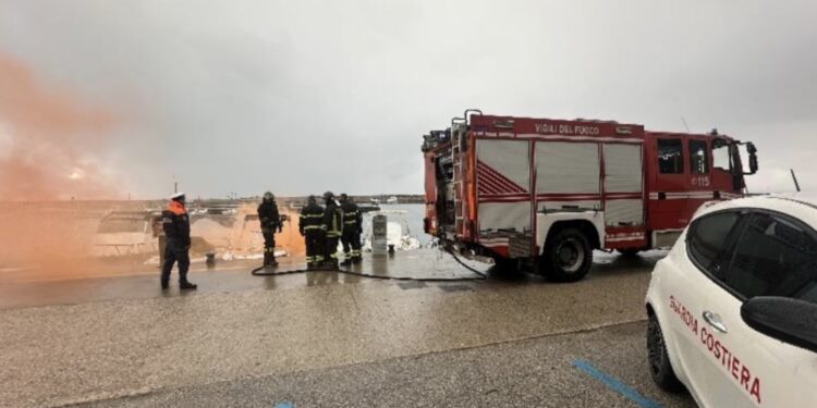 Esercitazioni Antincendio nei Porti del Circondario Marittimo di Palinuro