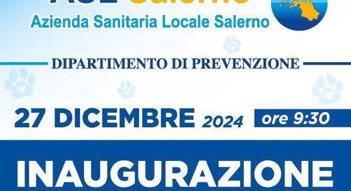 Inaugurazione del Canile Sanitario a Mercato San Severino: un nuovo servizio per la protezione degli animali