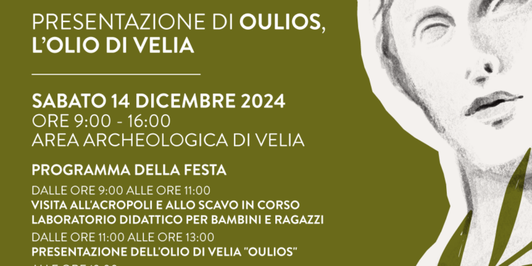 A Velia nasce “Oulios”, l’olio del Parco Archeologico