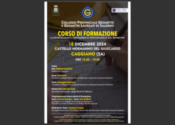 Il Collegio Provinciale Geometri e Geometri Laureati di Salerno presenta il corso di formazione sulla deontologia professionale
