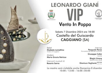 “VIP-Vento in Poppa”:  la mostra di Leonardo Gianí al Castello di Caggiano