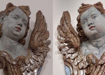 Gli Angeli rubati dalla Chiesa del Rosario svelati alla cittadinanza dopo il restauro