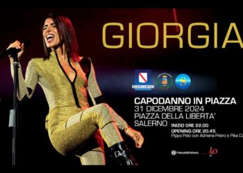 Capodanno a Salerno con Giorgia: numeri da record per il palco in Piazza della Libertà