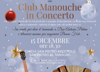 Concerto di Natale a San Pietro al Tanagro con il “Club Manouche in concerto”