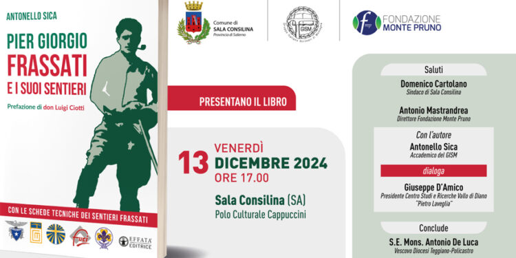 Sala Consilina: il 13 dicembre la presentazione del libro di Antonello Sica con la Monte Pruno presente