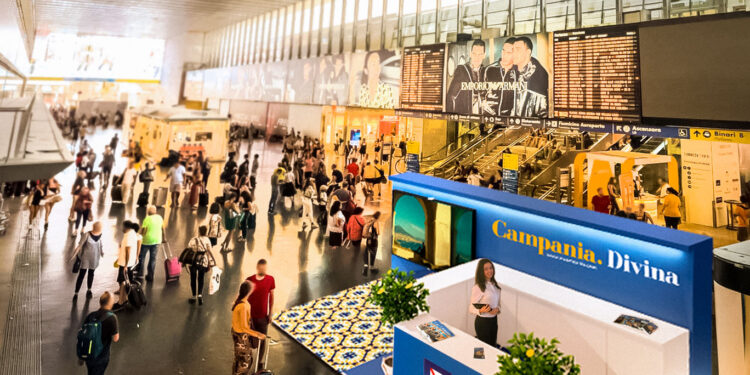 Inaugurazione dell’Anno Giubilare: alla stazione termini di Roma un infopoint della Regione Campania