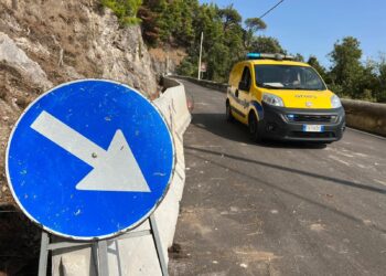 Senso unico alternato sulla SS163 “Amalfitana” a Vietri sul Mare per dissesto strutturale