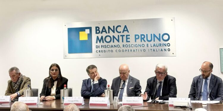 Banca Monte Pruno: grande successo per la presentazione del libro “La Svedese – Amori Imperfetti” di Gianfranco Blasi