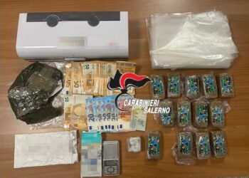 Due fratelli arrestati a Sarno per spaccio di droga