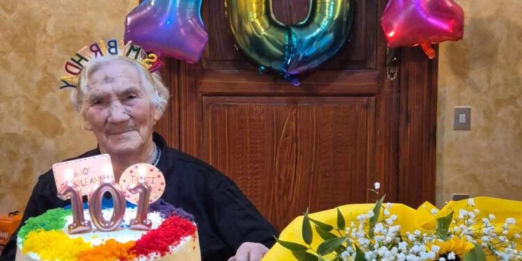 Vallo di Diano e Alburni, terra di centenari: 101 anni per nonna Grazia a Corleto Monforte
