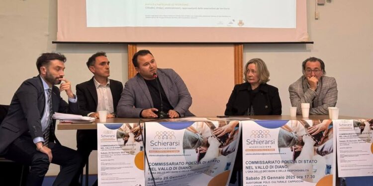 “Il commissariato è fondamentale per il Vallo di Diano”. L’appello di “Schierarsi”