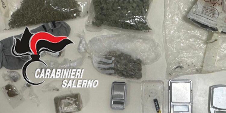Giovane arrestato ad Angri per spaccio di stupefacenti