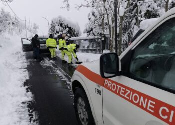 Gli interventi del Gruppo Lucano della Protezione Civile,  durante l’emergenza maltempo in Basilicata
