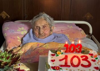 Sassano festeggia i 103 di Nonna Vincenza