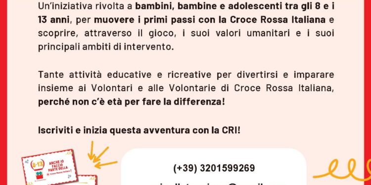 Conoscere il mondo della Croce Rossa: il progetto rivolto a bambini e adolescenti