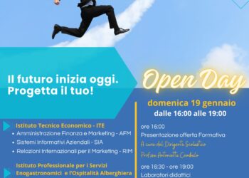Torna l’Open Day all’Istituto “Sacco” di Sant’Arsenio, appuntamento questa domenica