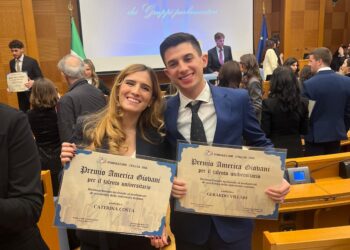 A Caterina Costa e Gerardo Villari, geni valdianesi, il premio “America Giovani” della Fondazione Italia USA