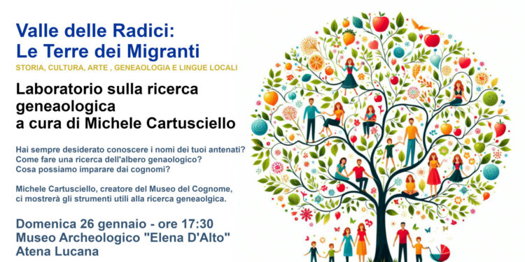 Ad Atena Lucana un laboratorio gratuito sulla ricerca dei propri antenati