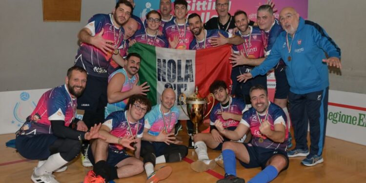 I Santi Ortopedie Nola fanno la storia nel Sitting Volley: 5ª Coppa Italia consecutiva. C’è anche Sergio Ignoto di Buonabitacolo