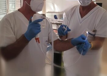 Una castagna nel polmone. Salvato grazie ai medici dell’ospedale di Sarno