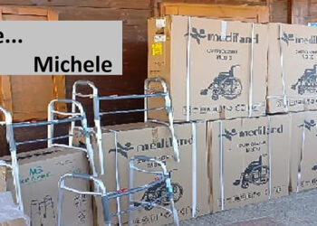 L’associazione Colomba Soccorso ricorda l’amico Michele con una donazione agli ospedali