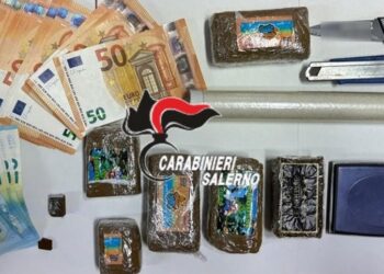 Operazione antidroga a Mercato San Severino: arrestato 41enne per spaccio di hashish