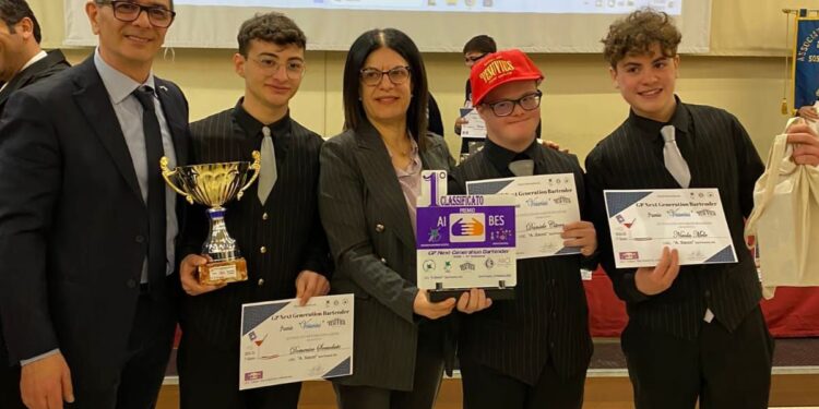 Tre alunni dell’Istituto “A.Sacco” di Sant’Arsenio premiati nel concorso per bartender