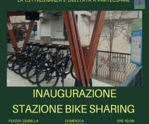 Arriva a Paterno una stazione di bike sharing