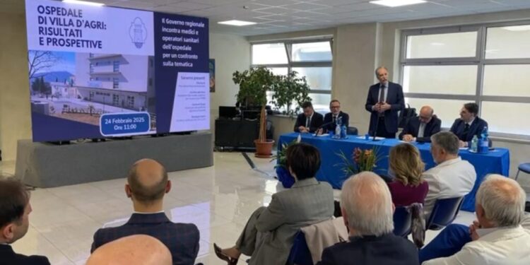 Ospedale di Villa D’Agri: 11 milioni di euro per il completamento del nuovo padiglione “San Pio da Pietrelcina”