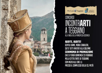 Domenica a Teggiano la premiazione del concorso “IncontrArti a Teggiano- Alla Tavola della Principessa Costanza”