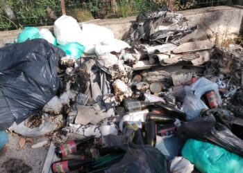 Scoperta discarica abusiva a Sarno: rifiuti pericolosi e degrado ambientale